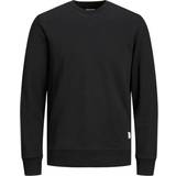 Jack & Jones Herr - Sweatshirts Tröjor Jack & Jones Basic Crew Neck Sweatshirt - Black/Black