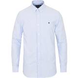 Morris Herr Kläder Morris Oxford Button Down Cotton Shirt - Light Blue
