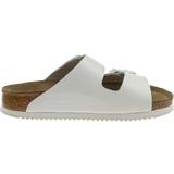 Herr - Vita Tofflor & Sandaler Birkenstock Arizona Soft Footbed Leather - White