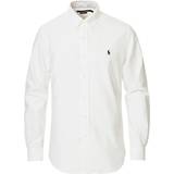 Herr - Vita Skjortor Polo Ralph Lauren Garment-Dyed Oxford Shirt - White