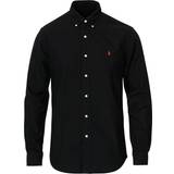Polo ralph lauren slim fit skjorta Polo Ralph Lauren Garment-Dyed Oxford Shirt - Polo Black