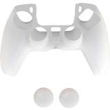 Teknikproffset AAA Speltillbehör Teknikproffset PS5 Controller Silicone Grip and 2 x Silicone Hat - White