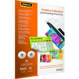 Fellowes Admire Creative Collection Laminating Pouches A4
