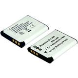 MicroBattery Kamerabatterier - Li-ion Batterier & Laddbart MicroBattery MBD1119 Compatible