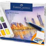Faber-Castell Akvarellfärger Faber-Castell Watercolours in Pans 24ct Set