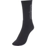 31/33 Barnkläder Woolpower Kid's Socks Logo 400 - Black