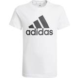 Adidas Överdelar Barnkläder adidas Boy's Essentials T-shirt - White/Black (GN3994)