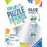 Barnpussel Pusselhjälpmedel Ravensburger My Puzzle Friends Glue Sheets 6 Bitar