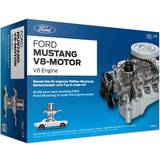 Traktorer Modeller & Byggsatser Franzis Ford Mustang V8 Motor Engine Kit