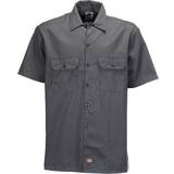 Dickies Stickad tröjor Kläder Dickies 1574 Original Short Sleeve Work Shirt - Charcoal