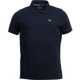 Kläder Barbour Tartan Pique Polo T-shirt - New Navy