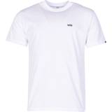 Vans Herr - Vita Överdelar Vans Left Chest Logo T-shirt - White/Black