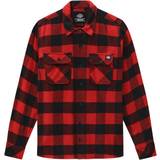 Herr - Röda Skjortor Dickies New Sacramento Shirt Unisex - Red