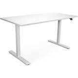 Möbler Iiglo Ergonomic White Skrivbord 75x150cm