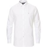 Barbour Herr - Oxfordskjortor - XL Barbour 3 Tailored Oxford Shirt - White