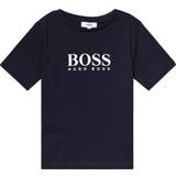 Hugo Boss Barnkläder HUGO BOSS Boy's Short Sleeves T-shirt - Navy