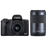 Digitalkameror Canon EOS M50 Mark II + 15-45mm + EF-M 55-200mm