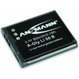 Ansmann Kamerabatterier - Li-ion Batterier & Laddbart Ansmann A-Oly LI 50B Compatible