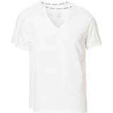 V-ringning Överdelar Calvin Klein Modern Cotton Lounge T-shirts 2-pack - White