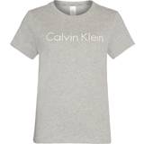 Calvin Klein Dam T-shirts Calvin Klein Lounge Comfort Crew Neck T-shirt - Grey Heather