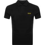 Barbour Herr - Svarta T-shirts & Linnen Barbour Essential Pique Polo Shirt - Black