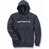 Carhartt Herr Tröjor Carhartt Signature Logo Hoodie - Dark Gray
