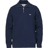 Lacoste Tröjor Lacoste Zippered Stand Up Sweatshirt - Navy Blue