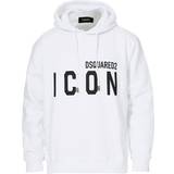 DSquared2 Herr Tröjor DSquared2 Icon Hoodie - White