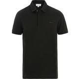 Lacoste Regular Fit Tonal Crocodile Polo Shirt - Black
