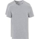 Bread & Boxers Herr T-shirts & Linnen Bread & Boxers Crew-Neck T-shirt 2-pack - Grey Melange