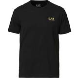 EA7 Kläder EA7 Train Logo Crew Neck T-shirt - Black/Gold