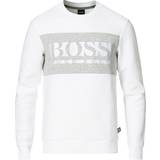 Hugo Boss Tröjor HUGO BOSS Salbo Sweatshirt - White