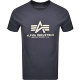 Alpha Industries Överdelar Alpha Industries Basic Logo T-Shirt - Grey
