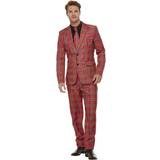 Smiffys Storbritannien Dräkter & Kläder Smiffys Tartan Suit Red