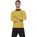 Star Trek Maskeradkläder Smiffys Star Trek Original Series Command Uniform Gold