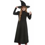 Smiffys Häxor Maskeradkläder Smiffys Wicked Witch Girl Costume Black