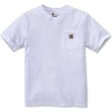 Herr - Jersey - Vita Kläder Carhartt Workwear Pocket Short-Sleeve T-shirt - White
