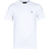 Barbour Bomull - Vita T-shirts & Linnen Barbour Sports Logo - White