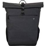 Rullöppning - Svarta Datorväskor V7 Elite Rolltop Laptop Backpack 16" - Black