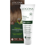 Logona Hårprodukter Logona Herbal Hair Colour Cream #240 Nougat Brown 150ml