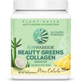 Sunwarrior Vitaminer & Kosttillskott Sunwarrior Beauty Greens Collagen Pina Colada 300g