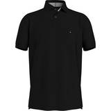Tommy Hilfiger Herr Pikétröjor Tommy Hilfiger 1985 Regular Fit Polo Shirt - Black