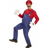 Herrar - Spel & Leksaker Maskeradkläder Widmann Plumber Mario Costume