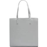 Ted Baker Väskor Ted Baker Soocon Crosshatch Large Icon Bag - Light Grey