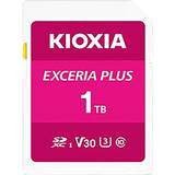 1 TB - SDXC Minneskort Kioxia Exceria Plus SDXC Class 10 UHS-I U3 V30 1TB