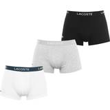 Lacoste Boxer Briefs 3-pack - Black/White/Grey Chine