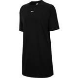 Nike Dam Klänningar Nike Sportswear Essential Dress - Black/White