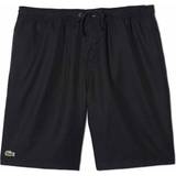 Lacoste Byxor & Shorts Lacoste Sport Solid Diamond Weave Taffeta Tennis Shorts - Black