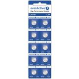 Alkaliska Batterier & Laddbart everActive AG10 10-pack
