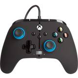 PowerA Xbox One Handkontroller PowerA Enhanced Wired Controller (Xbox Series X/S) - Blue Hint